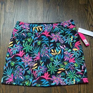 Lilly Pulitzer Luxletic UPF 50 Monica Skort 12 New